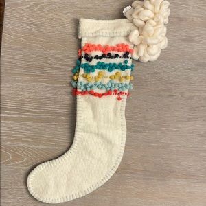 Anthropologie Christmas Stocking NWT